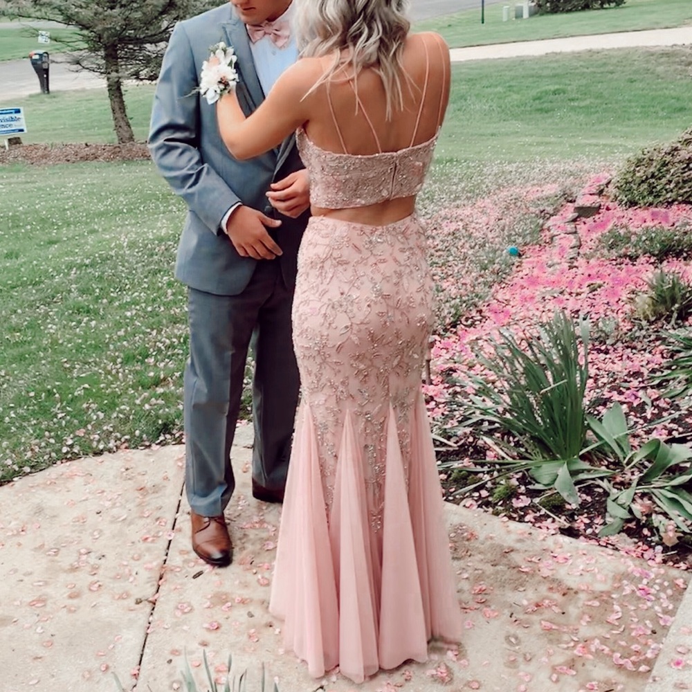 Sherri Hill Prom dress 52808 (pink)⭐️ - Picture 1 of 6